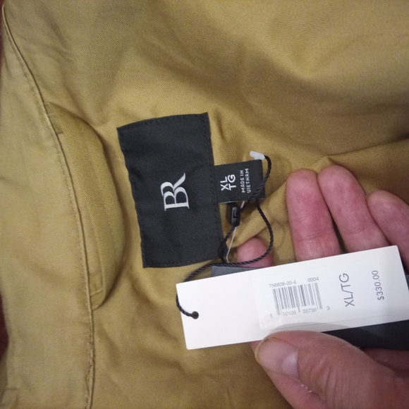 Banana Republic Tan Utility Jacket with Belted Waist and Epaulettes - Picture 2 of 2